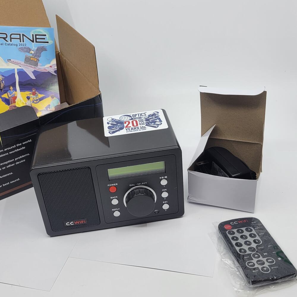 C. Crane CC WiFi 3 Internet Radio with Skytune and Bluetooth Receiver New